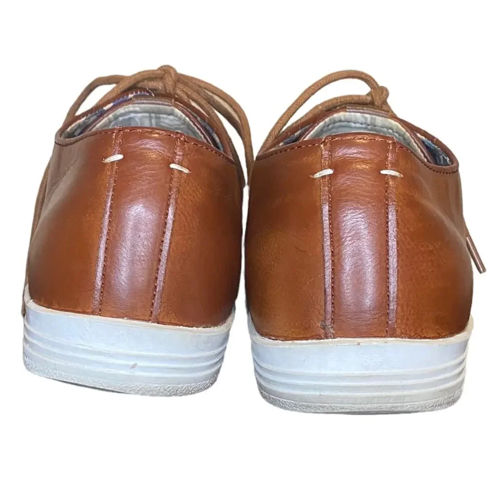 BEN SHERMAN Parnell Vegan Leather‎ Oxford Sneaker Size 9.5